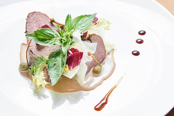 istock Beef with mushrooms with demi-glace sauce 538800020