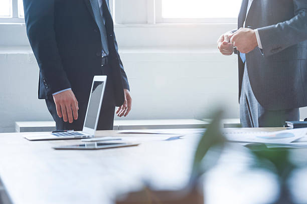 istock Businessmen meeting and talking. 538801980