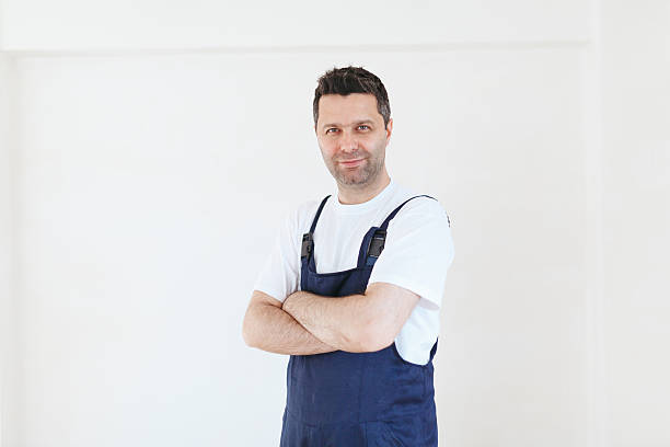 istock Portrait of smiling construction worker 538804982