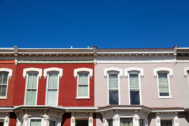 istock Row houses in Washington DC 538807022
