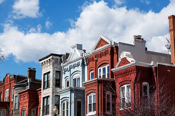 istock Row houses in Washington DC 538807104