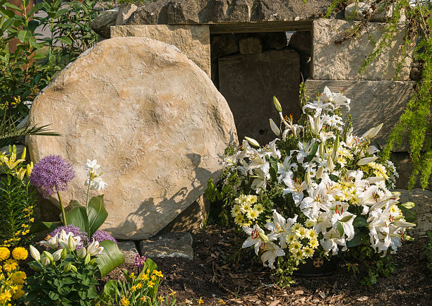 Easter Resurrection stock photo