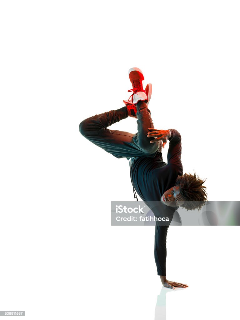 African Breakdancer - Royalty-free Dansen Stockfoto