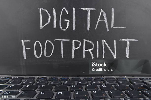 Digital Footprint Stock Photo - Download Image Now - Footprint, Digital Display, Technology
