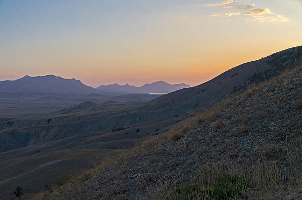 istock Dawn in the Crimean mountains. 538814293