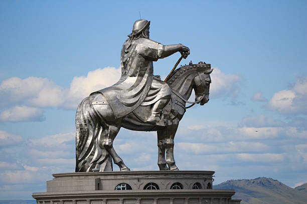 istock Steel Statue of Genghis Khan 538815637