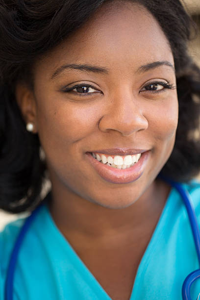 istock African American Female Nurse 538827417