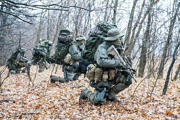 istock Group of jagdkommando soldiers 538829475