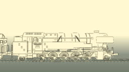 Old Steam Train Cartoon Sketch 2d Animation Stock Video - Download Video  Clip Now - 2D Animation, Abstract, Ancient - iStock
