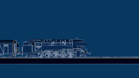 Cũ Steam Train Cartoon Phác Thảo Hoạt Hình 2d Video Sẵn có - Tải xuống Đoạn  Video Ngay bây giờ - Bản thiết kế - Sơ đồ, Chuyển động - Khái niệm, Công  nghiệp - iStock