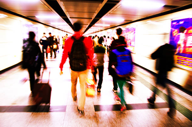 istock The subway platform dock,Business people activities. 538837453