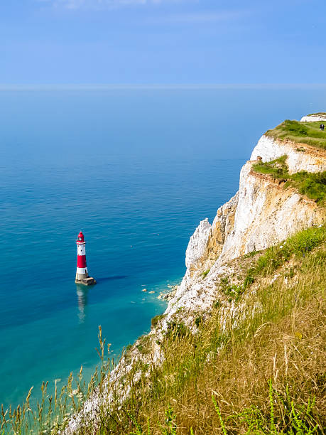 istock Aerial view on Beachy Head Lighthouse, Eastbourne 538861536