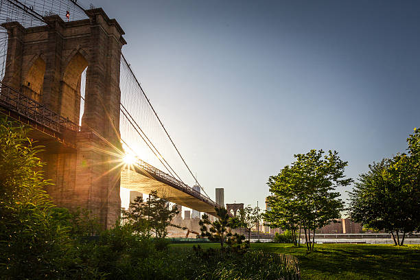 Brooklyn Bridge Park stock photo