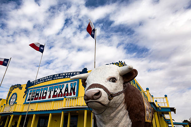 Big Texan Steak Ranch stock photo