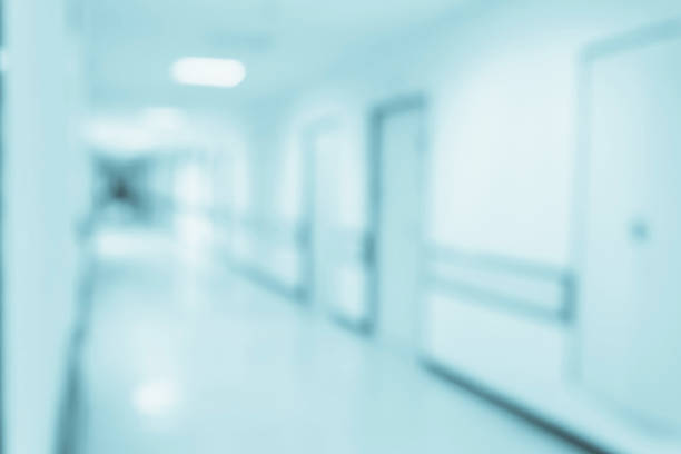 istock Abstract blur hospital corridor background 538864780