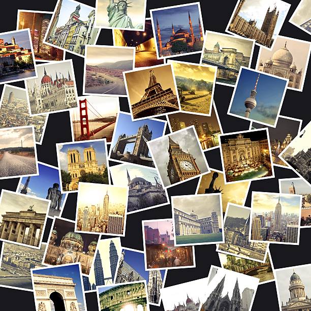 istock Collage of famous cities 538873232