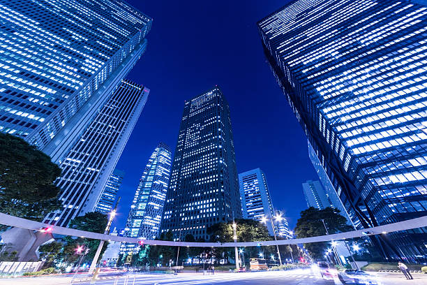 istock Shinjuku skyscrapers night view 538874422