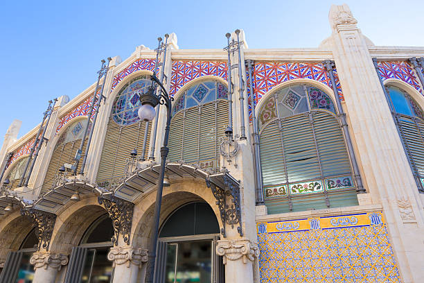 istock Valencia Mercado Central market main facade Spain 538875981