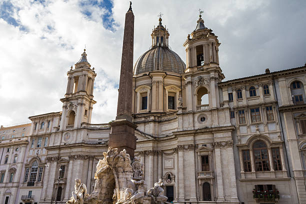 istock Saint Agnes in Agone at Piazza Navona 538876363