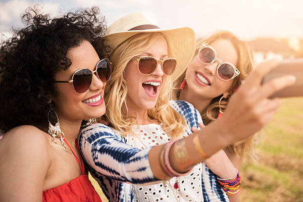 istock Another selfie during the party outdoors 538877558