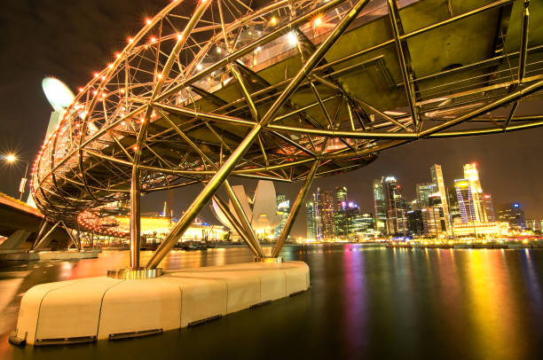 istock Singapore city skyline at night 538879736