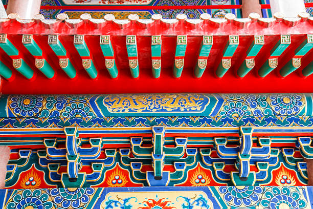 istock Traditional Chinese style in temple. 538879823
