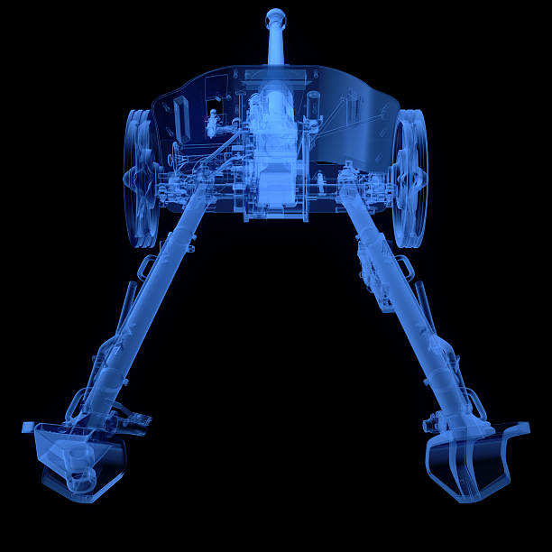 istock X-ray of artillery cannon 538879837