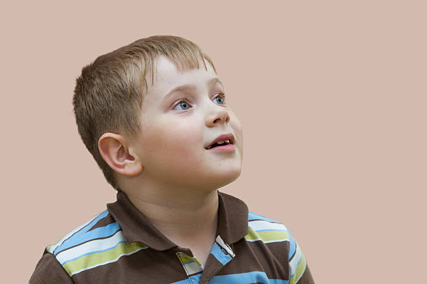 istock Happy baby boy in surprise 538880127