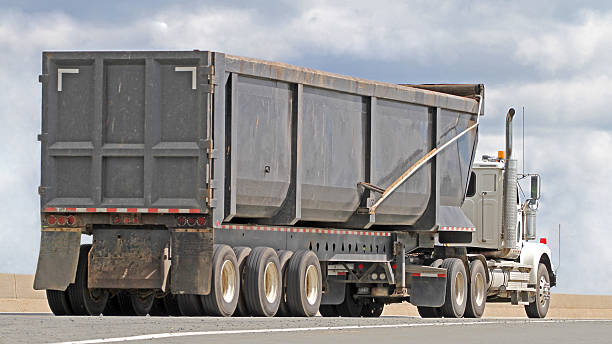 istock Trucking An Industrial Waste Bin 538880773