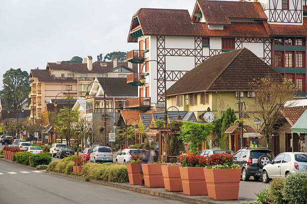 Gramado, south of Brazil Located in Rio Grande do Sul State, near Argentina gramado photos stock pictures, royalty-free photos & images