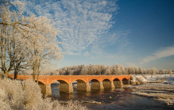 istock Brick bridge over venta river in Kuldiga 538880952