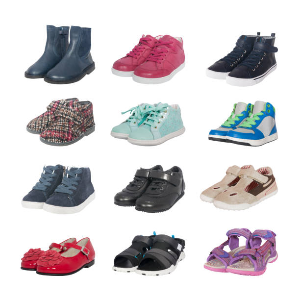istock set of different shoes for children 538881916