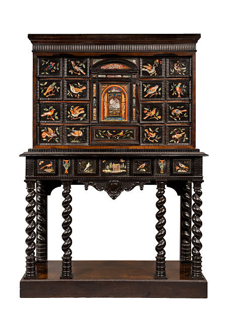 istock Italian old antique chest on stand 538885158