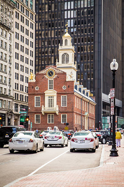 old state house - boston declaration of independence history usa fotografías e imágenes de stock