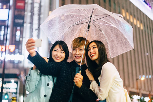istock Friends in Japan taking selfie 538888568