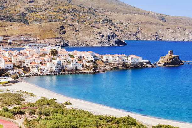 Capital of Andros, Greece