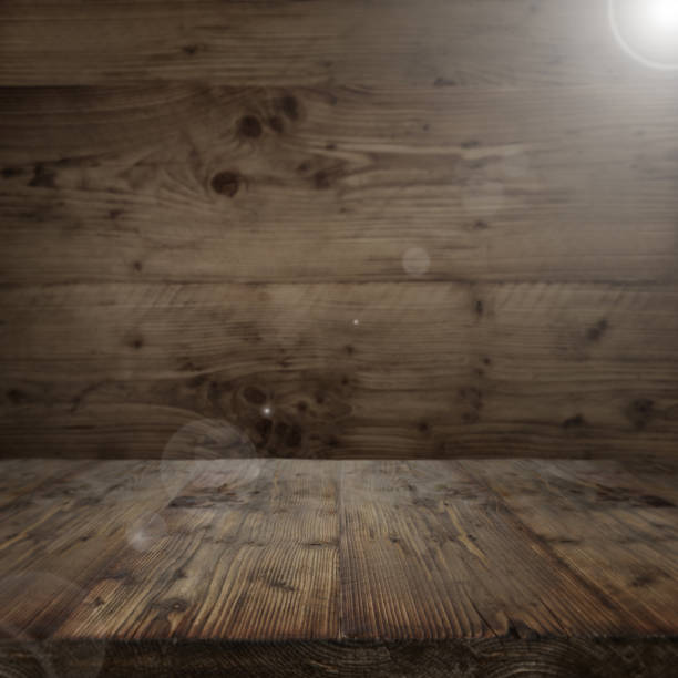 istock Interior with a wooden floor in vintage style 538897618