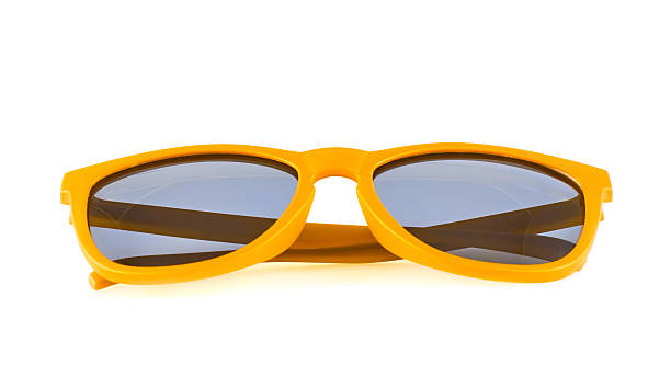 istock Yellow sun glasses isolated 538898224