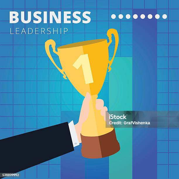 Business Leadership Concept Vector Design Stock Illustration - Download Image Now - Achievement, Adult, Aspirations