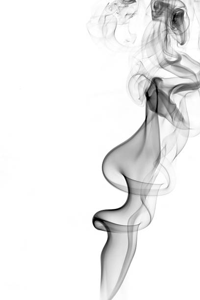 istock the image of smoke on white background 538900961
