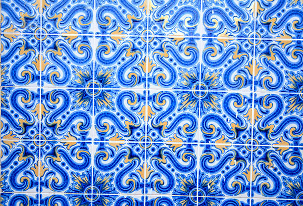 istock old Lisbon tiles , azulejos 538901293