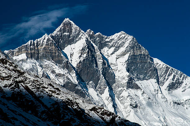 istock view of the Lhotse 538901327