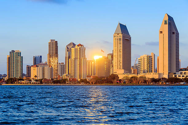 istock San Diego skyline at sunset 538903711