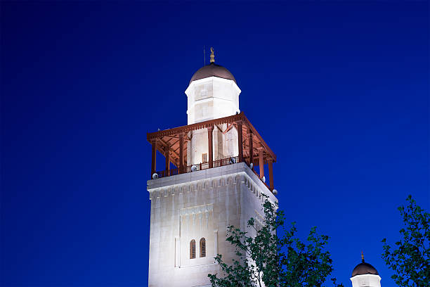 istock King Hussein Bin Talal mosque in Amman (at night), Jordan 538904599