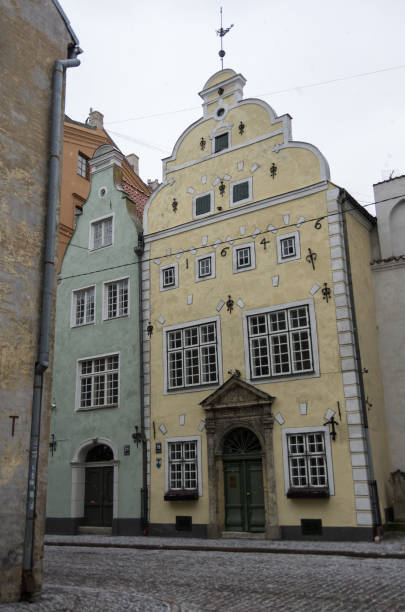istock Oldest buildings in Riga old town - 
