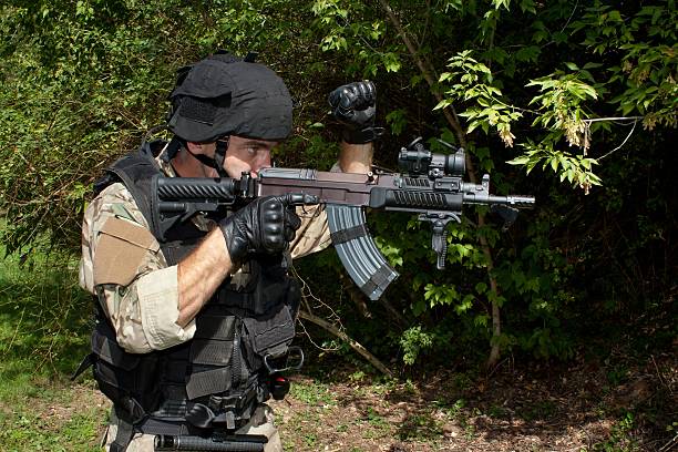 istock soldier special counterterrorism unit sa.vz.58 with an assault rifle 538914017