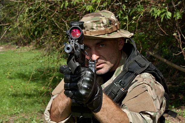 istock soldier special counterterrorism unit sa.vz.58 with an assault rifle 538914069