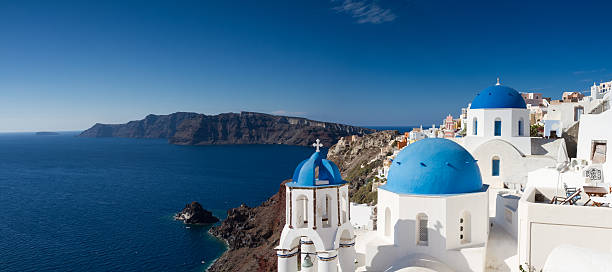 istock Panorama of Oia 538914139