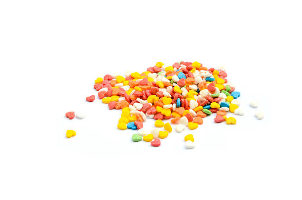 istock Heart Sprinkles for cake decoration 538915343
