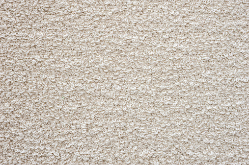Closeup of white towel texture